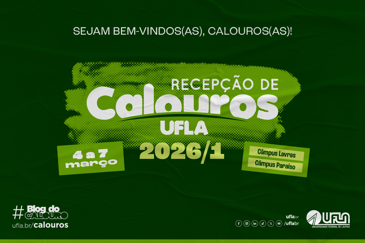 PROGRAMAÇÃO RECEPÇÃO DE CALOUROS 2026-1