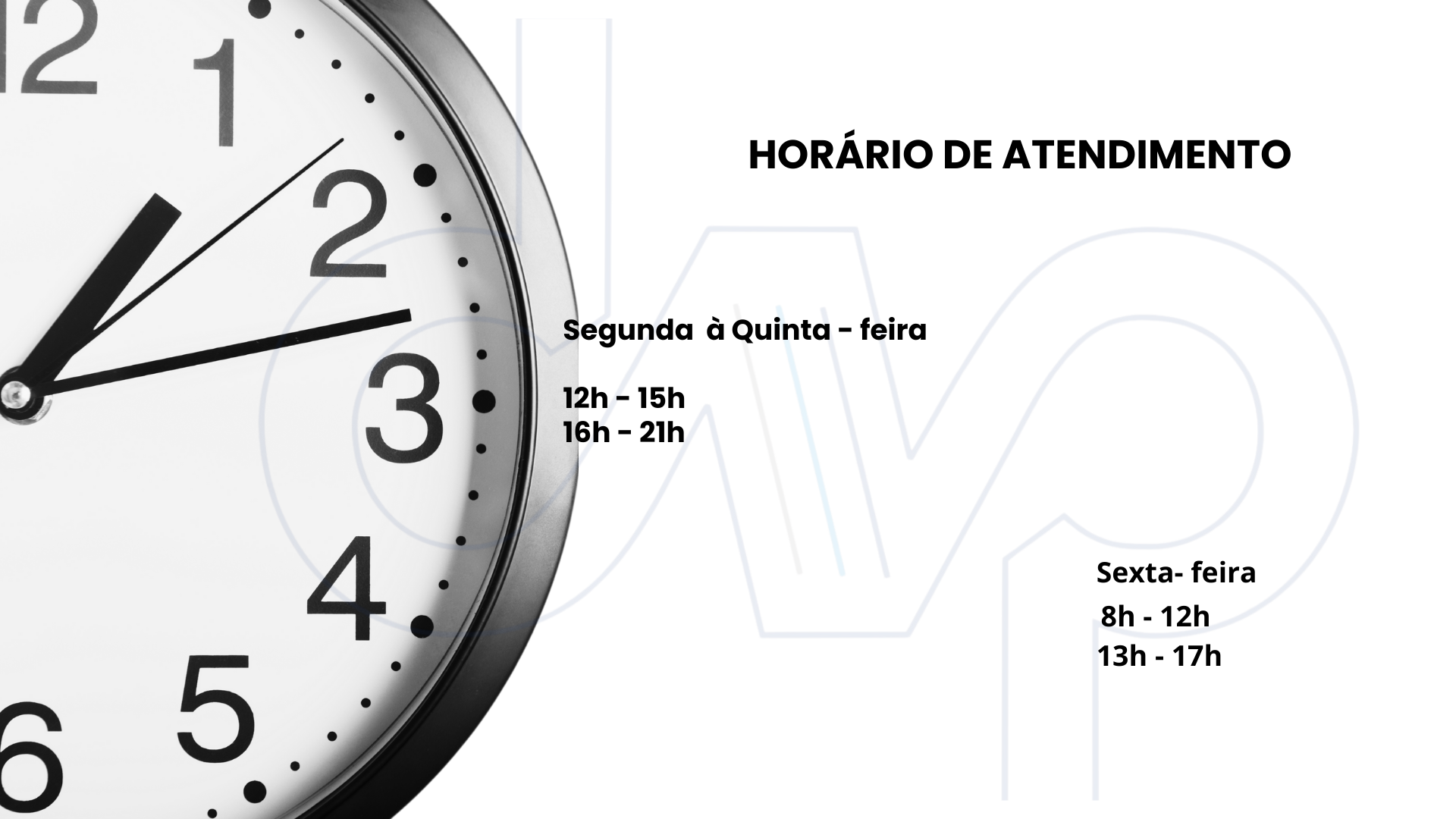 HORÁRIO DE ATENDIMENTO 1